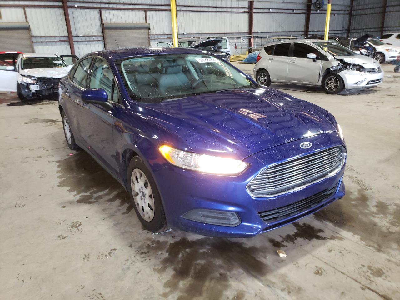FORD FUSION S 2014 with VIN 1FA6P0G72E5351825 - Photo from auction