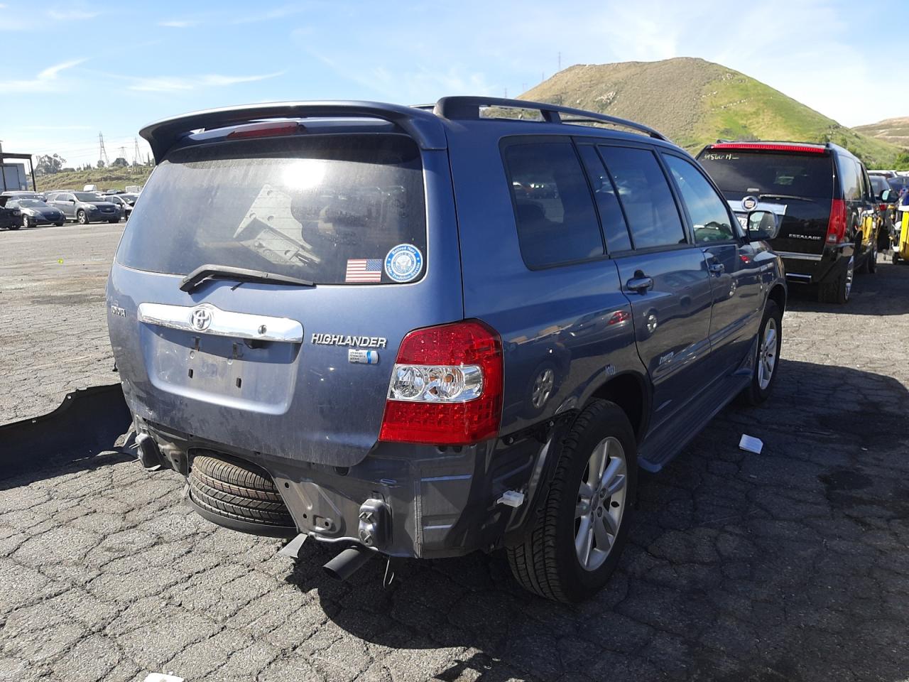 Photo 4 from auction – 2007 TOYOTA HIGHLANDER with VIN JTEDW21A070018538