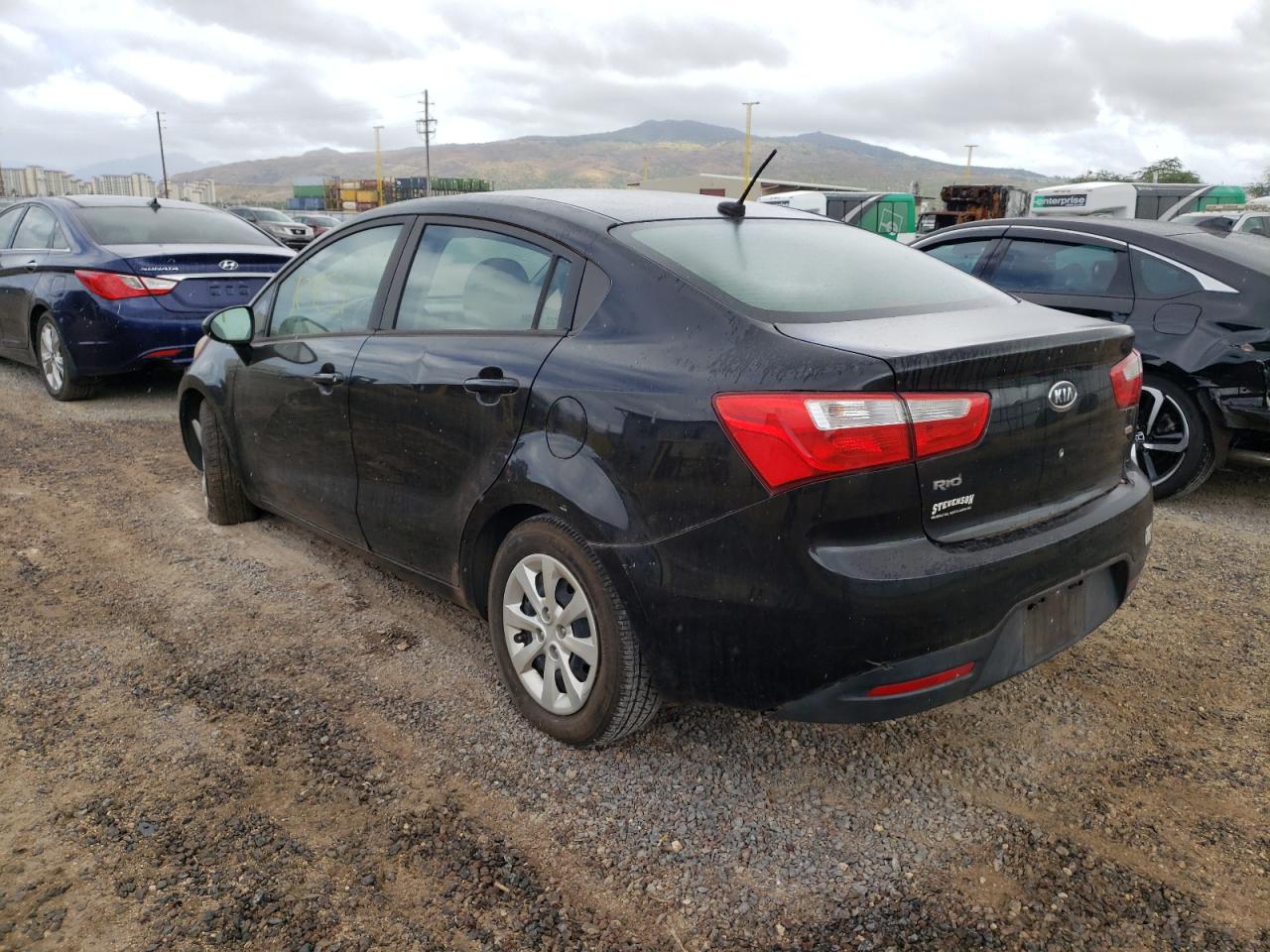 Photo 3 from auction – 2013 KIA RIO LX with VIN KNADM4A30D6100153