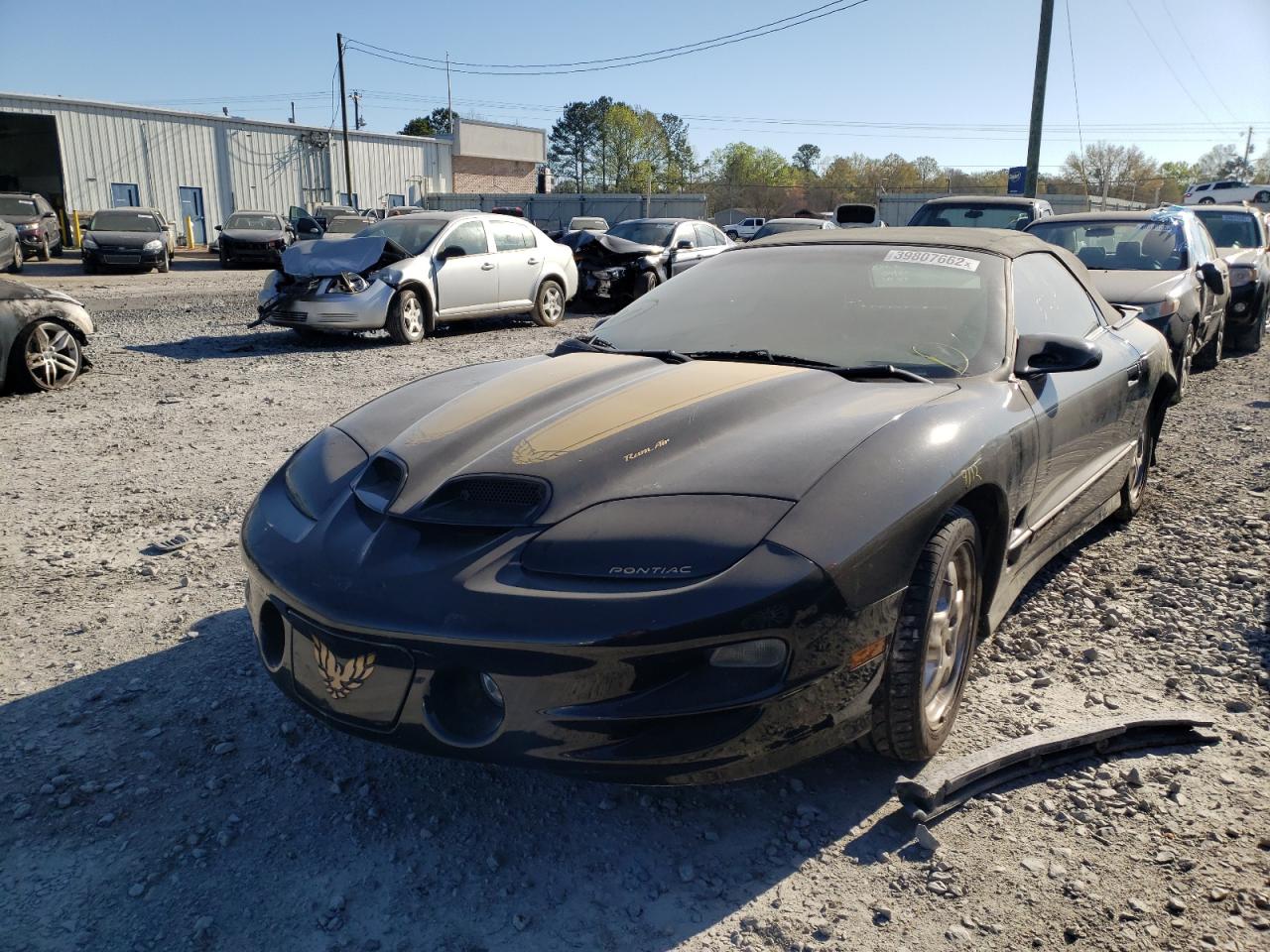 Photo 2 from auction – 2002 PONTIAC FIREBIRD T with VIN 2G2FV32G722162334
