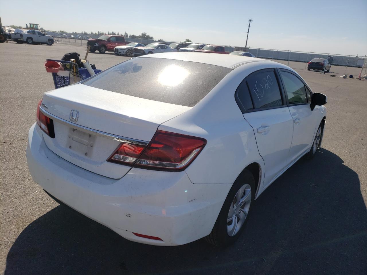 Photo 4 from auction – 2013 HONDA CIVIC LX with VIN 19XFB2F50DE022287