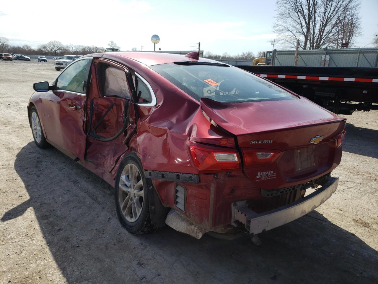 Photo 3 from auction – 2016 CHEVROLET MALIBU LT with VIN 1G1ZE5ST7GF181076