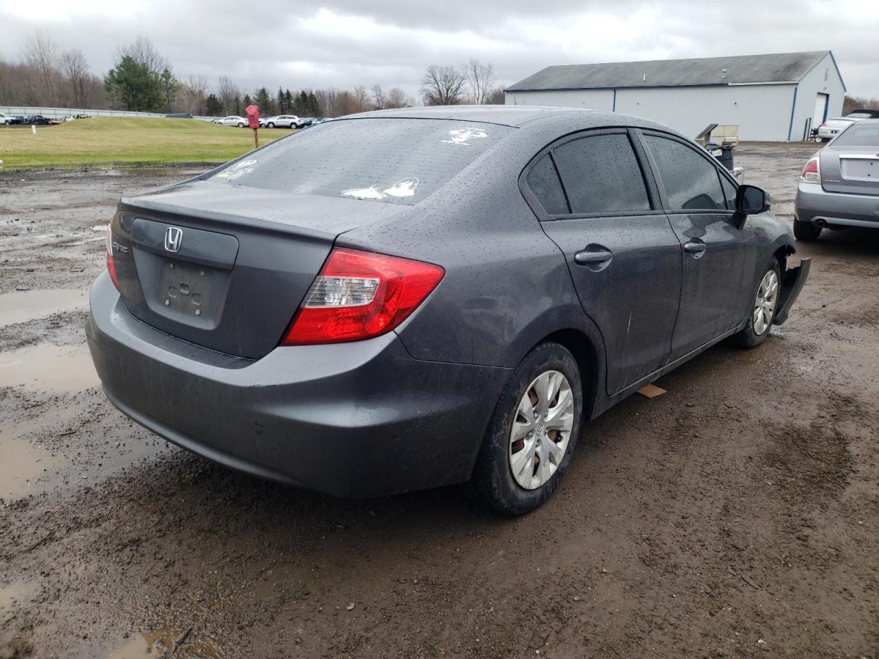 Photo 4 from auction – 2012 HONDA CIVIC LX with VIN 2HGFB2F5XCH608645