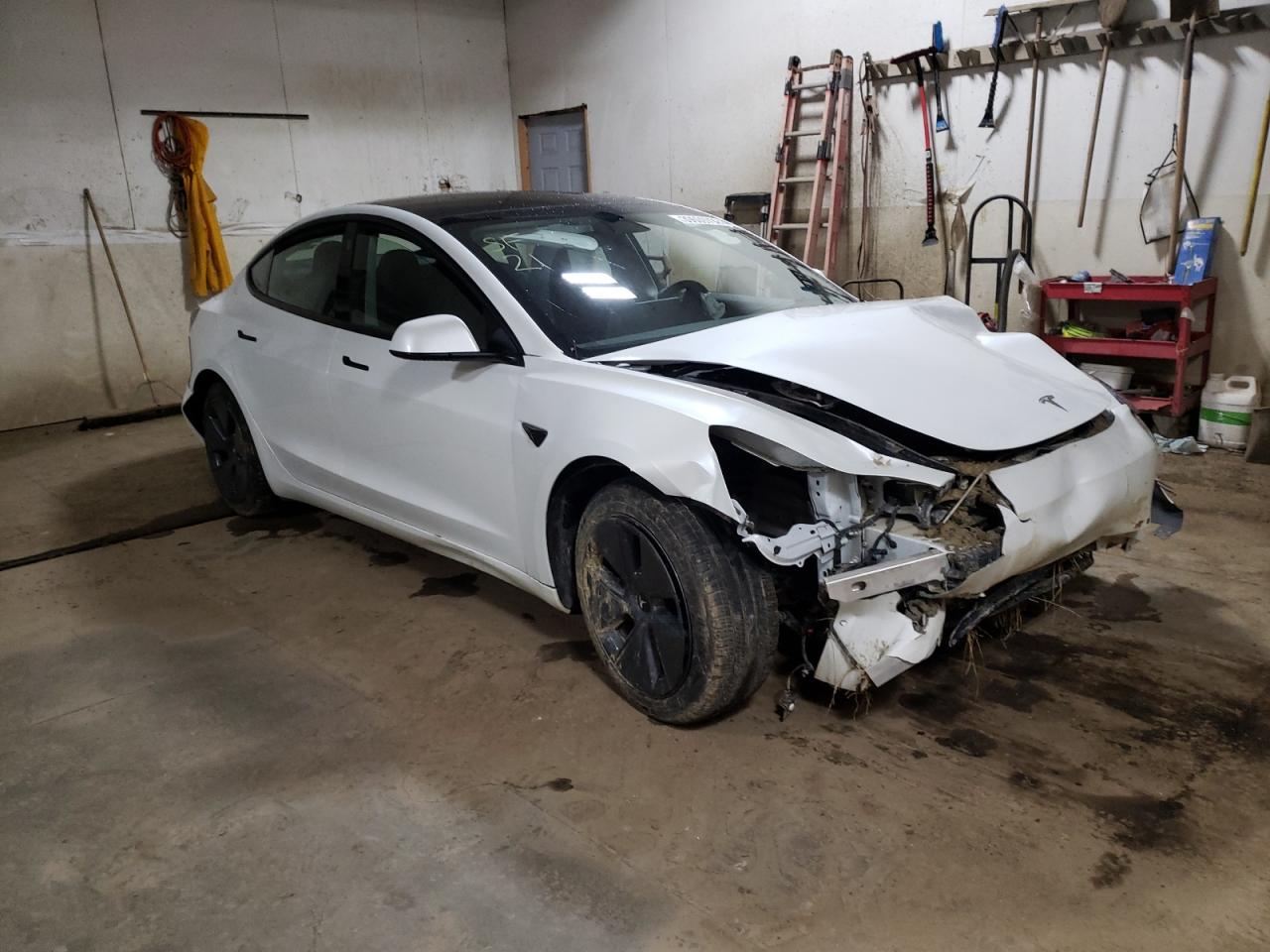 TESLA MODEL 3 2021 with VIN 5YJ3E1EA9MF861240 - Photo from auction