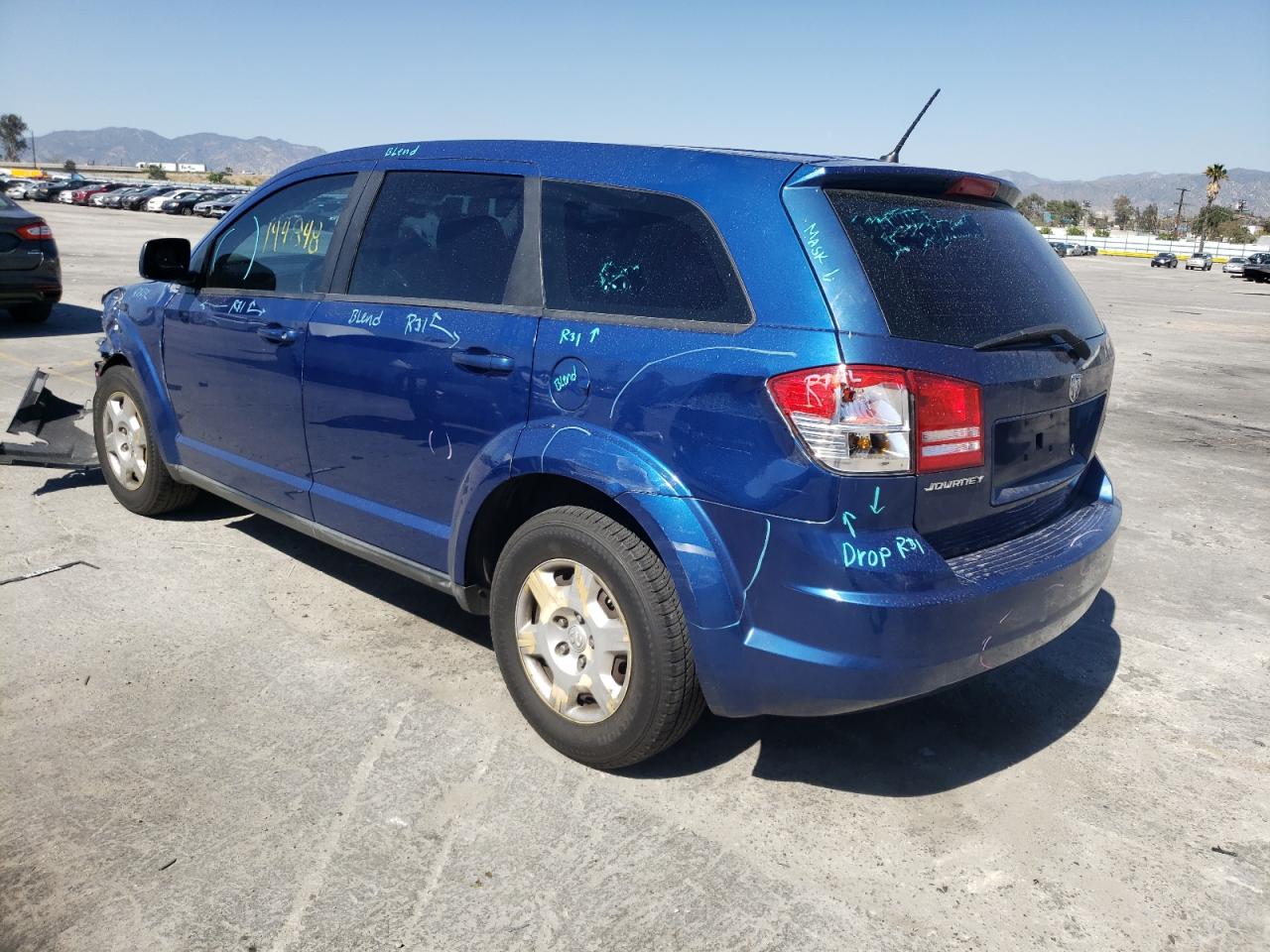 Photo 3 from auction – 2009 DODGE JOURNEY SE with VIN 3D4GG47B79T227892