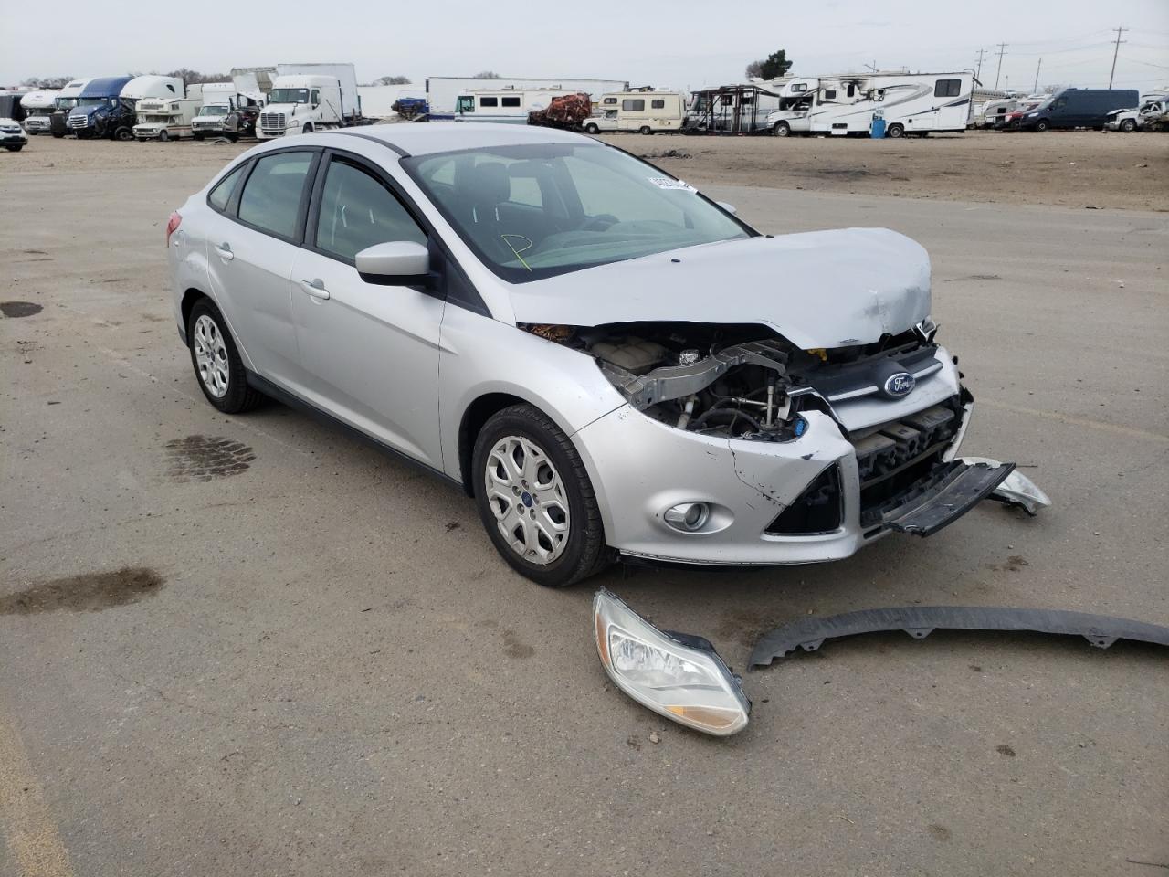 FORD FOCUS SE 2012 with VIN 1FAHP3F22CL197058 - Photo from auction