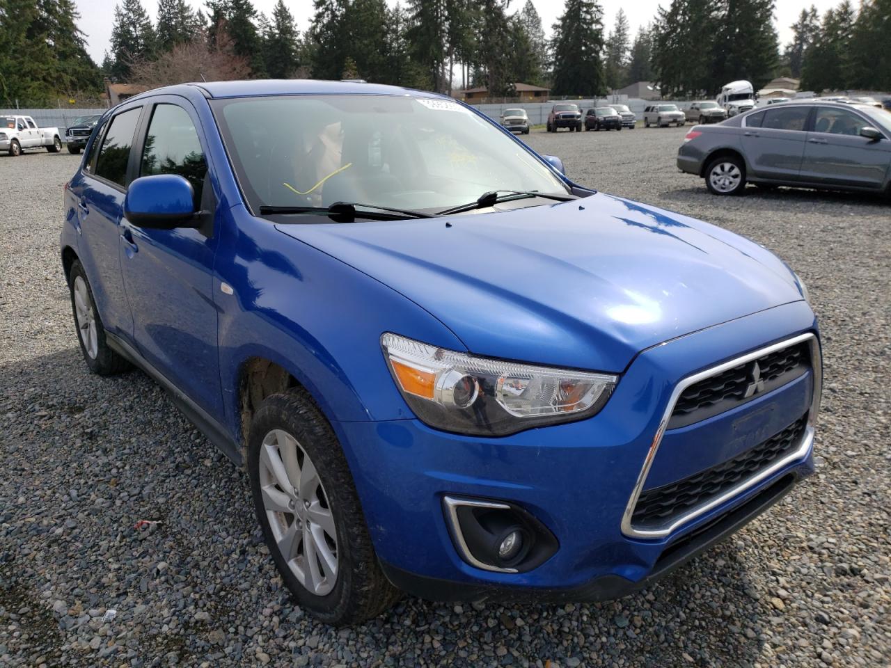 MITSUBISHI OUTLANDER 2015 with VIN 4A4AR3AU2FE024026 - Photo from auction