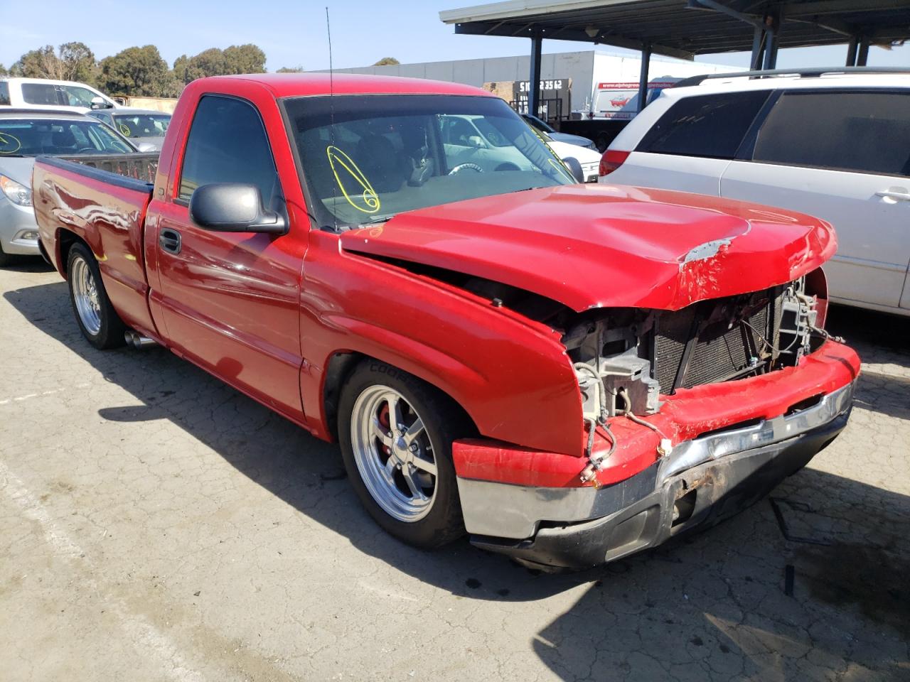 Photo 1 from auction – 2006 CHEVROLET SILVERADO with VIN 3GCEC14V46G133843