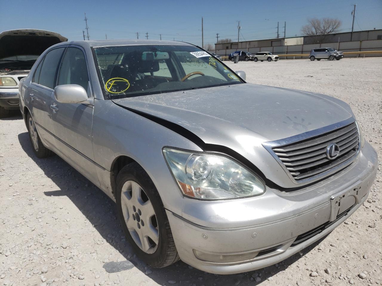 LEXUS LS 430 2004 with VIN JTHBN36F640172125 - Photo from auction