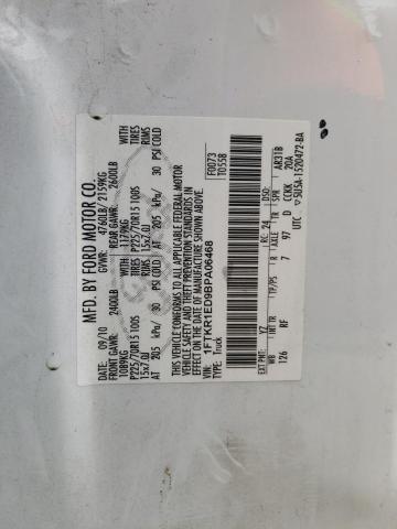 Zdjęcie 10 z aukcji – 2011 FORD RANGER SUP z VIN 1FTKR1ED9BPA06468