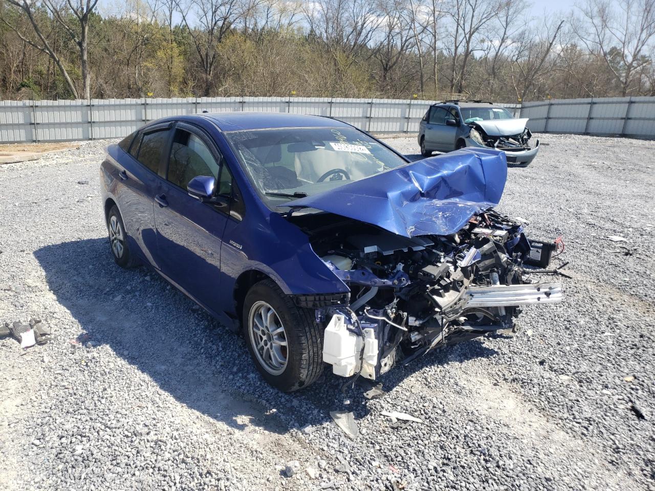 TOYOTA PRIUS 2018 with VIN JTDKARFU0J3059960 - Photo from auction