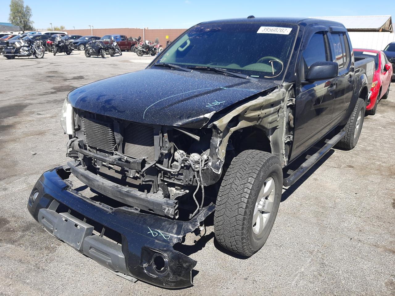 Photo 2 from auction – 2012 NISSAN FRONTIER S with VIN 1N6AD0EV7CC403003