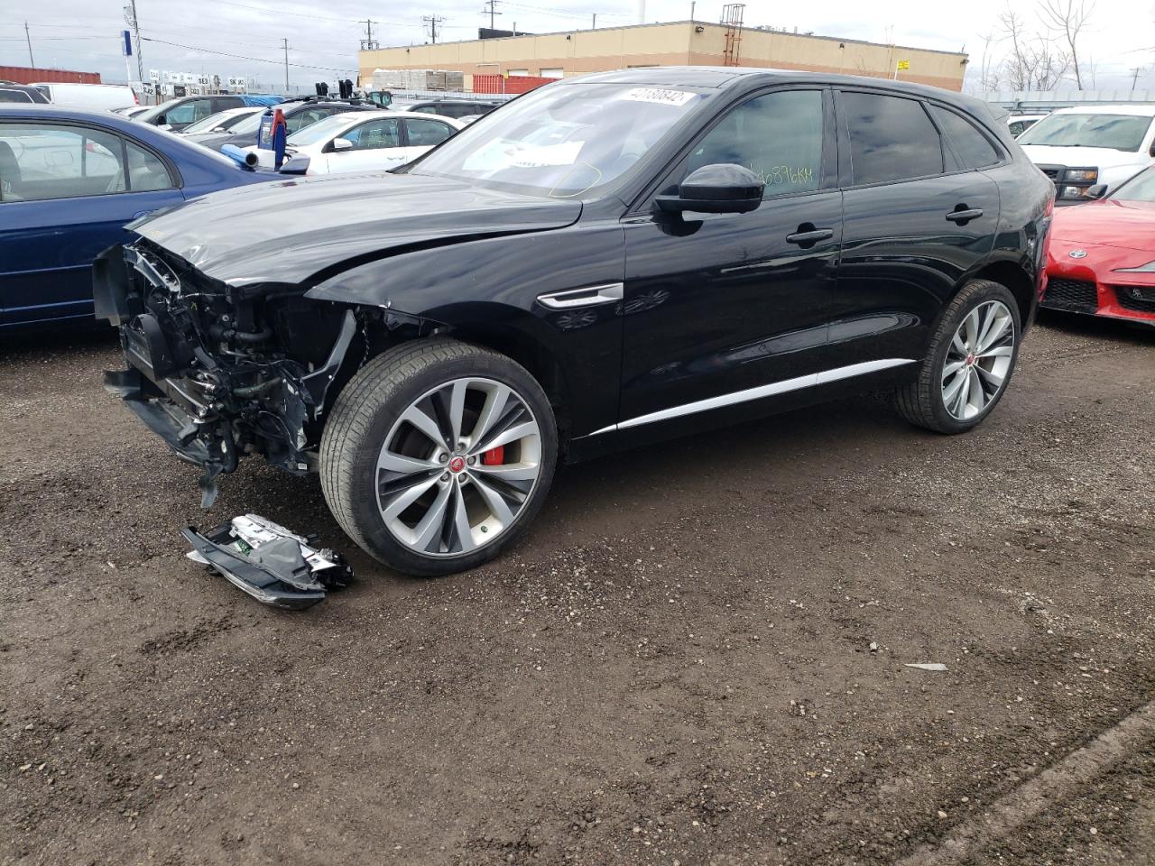 Photo 2 from auction – 2018 JAGUAR F-PACE S with VIN SADCM2FV6JA236989