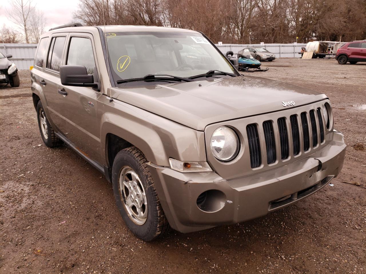 JEEP PATRIOT SP 2008 with VIN 1J8FT28068D762859 - Photo from auction
