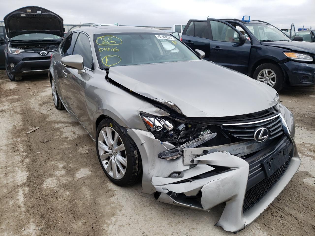 LEXUS IS 250 2014 with VIN JTHBF1D20E5041116 - Photo from auction