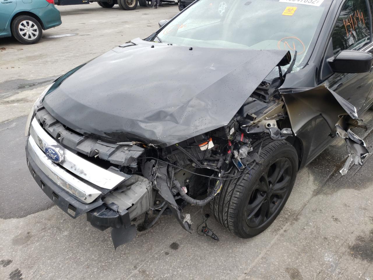Photo 9 from auction – 2012 FORD FUSION SE with VIN 3FAHP0HA2CR222030