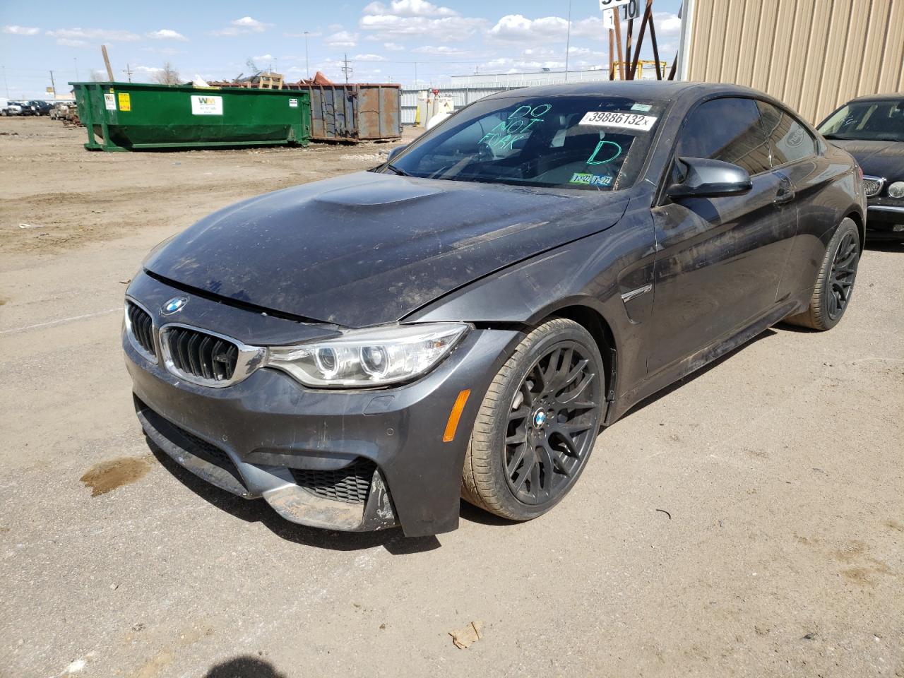 Photo 2 from auction – 2016 BMW M4 with VIN WBS3R9C59GK335764