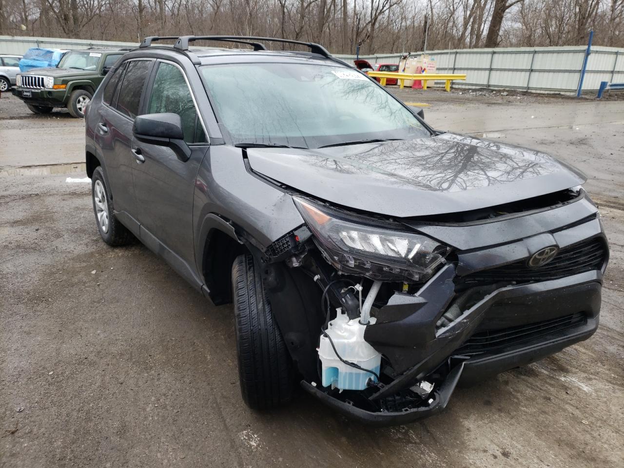 TOYOTA RAV4 LE 2021 with VIN 2T3H1RFV4MC104372 - Photo from auction