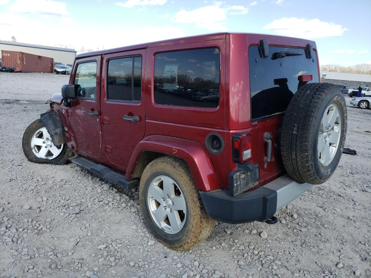 Photo 3 from auction – 2012 JEEP WRANGLER U with VIN 1C4BJWEG2CL124949