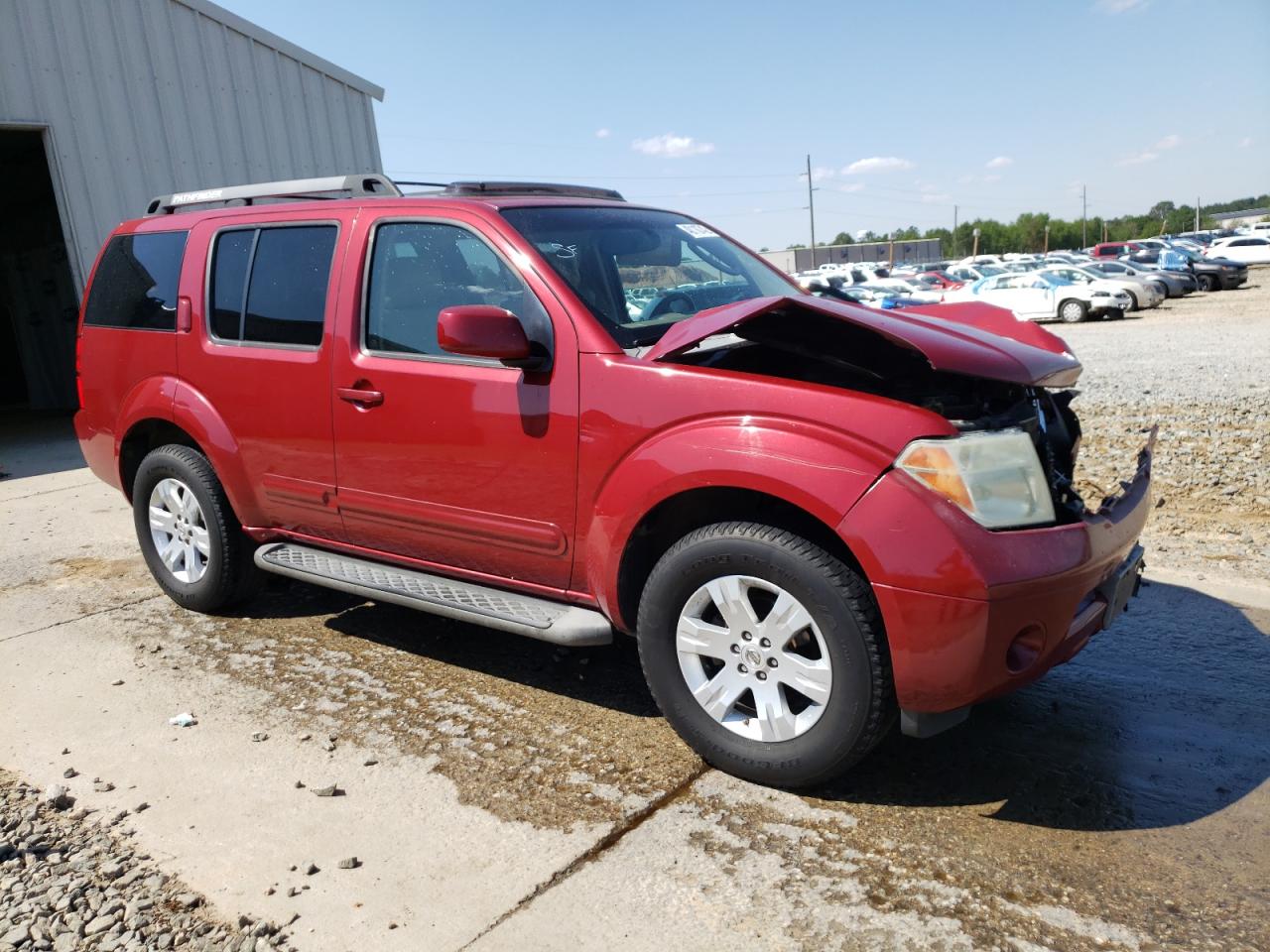 NISSAN PATHFINDER 2007 with VIN 5N1AR18U47C625318 - Photo from auction
