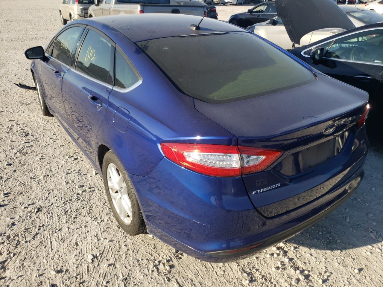 Photo 3 from auction – 2014 FORD FUSION SE with VIN 1FA6P0H73E5371225