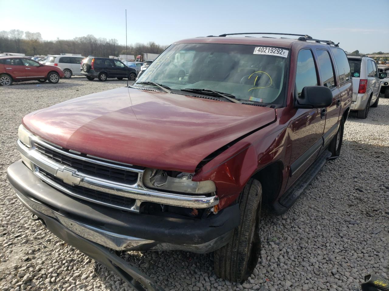 Photo 2 from auction – 2002 CHEVROLET SUBURBAN K with VIN 1GNFK16Z82J185533