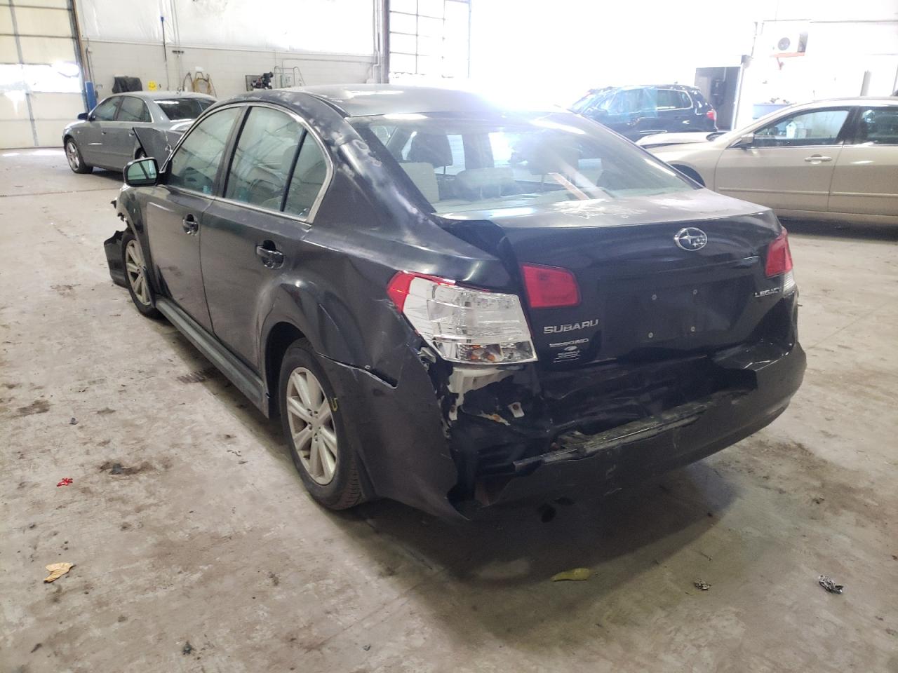 Photo 3 from auction – 2012 SUBARU LEGACY 2.5 with VIN 4S3BMBA69C3035490