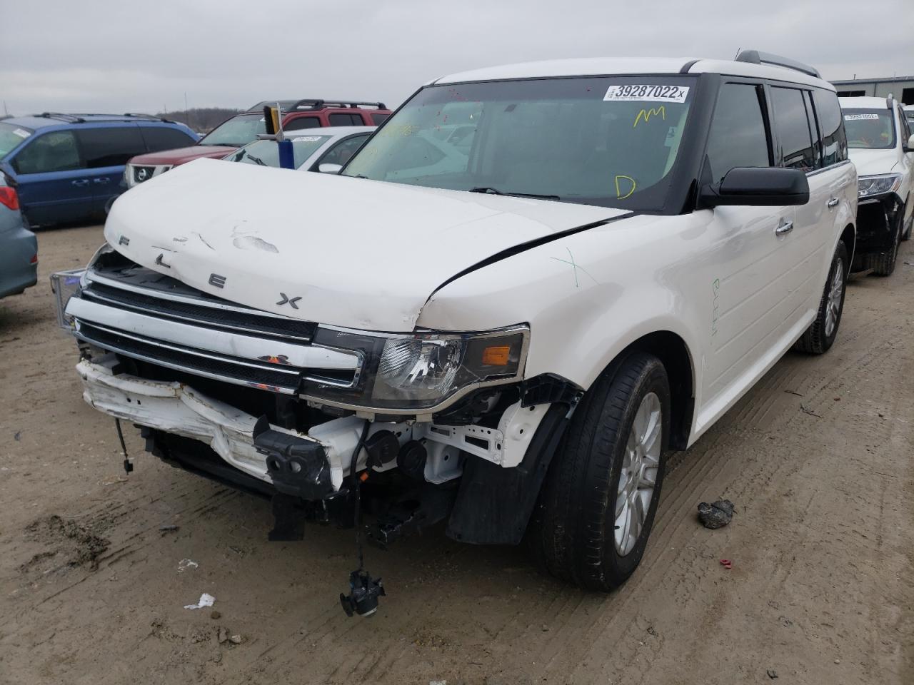 Photo 2 from auction – 2019 FORD FLEX SEL with VIN 2FMGK5C80KBA38915