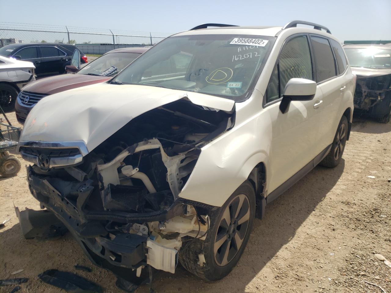 Photo 2 from auction – 2017 SUBARU FORESTER 2 with VIN JF2SJAGC4HH449207