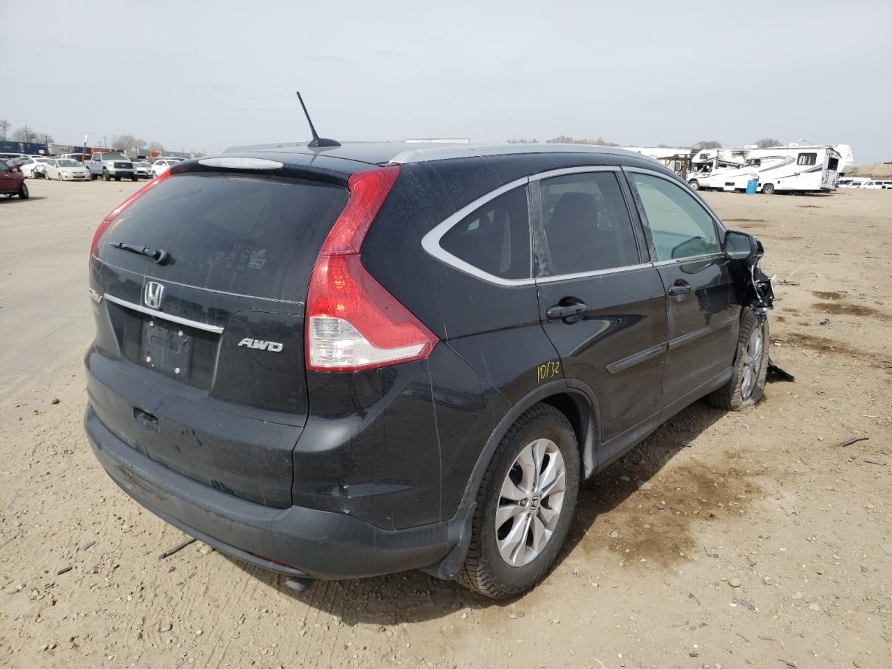 Photo 4 from auction – 2013 HONDA CR-V EXL with VIN 2HKRM4H78DH684423