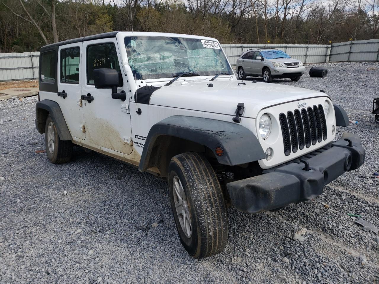 Photo 2 from auction – 2016 JEEP WRANGLER U with VIN 1C4BJWKG2GL255079