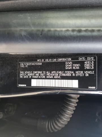 Photo 10 from auction – 2012 VOLVO S60 T5 with VIN YV1622FSXC2133568