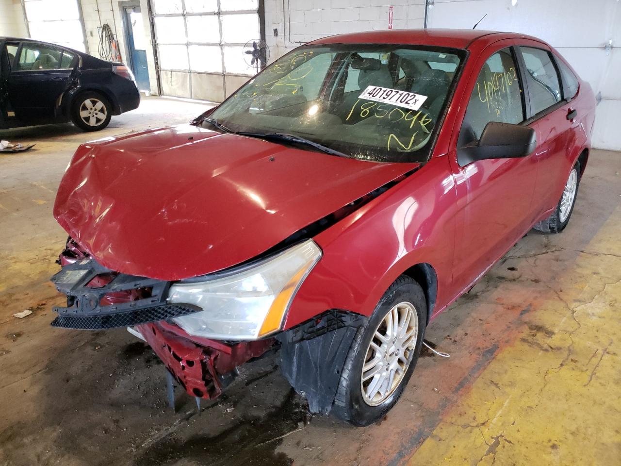 Photo 2 from auction – 2009 FORD FOCUS SE with VIN 1FAHP35N89W185046