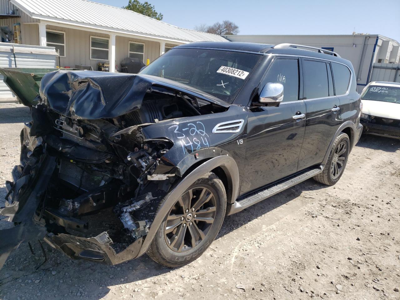 Photo 2 from auction – 2018 NISSAN ARMADA PLA with VIN JN8AY2NF3J9331484