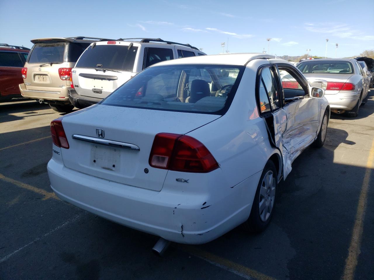 Photo 4 from auction – 2002 HONDA CIVIC EX with VIN 2HGES26782H500505