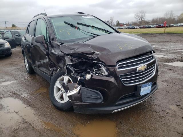 CHEVROLET TRAX 1LT 2015 with VIN KL7CJLSBXFB217348 - Photo from auction