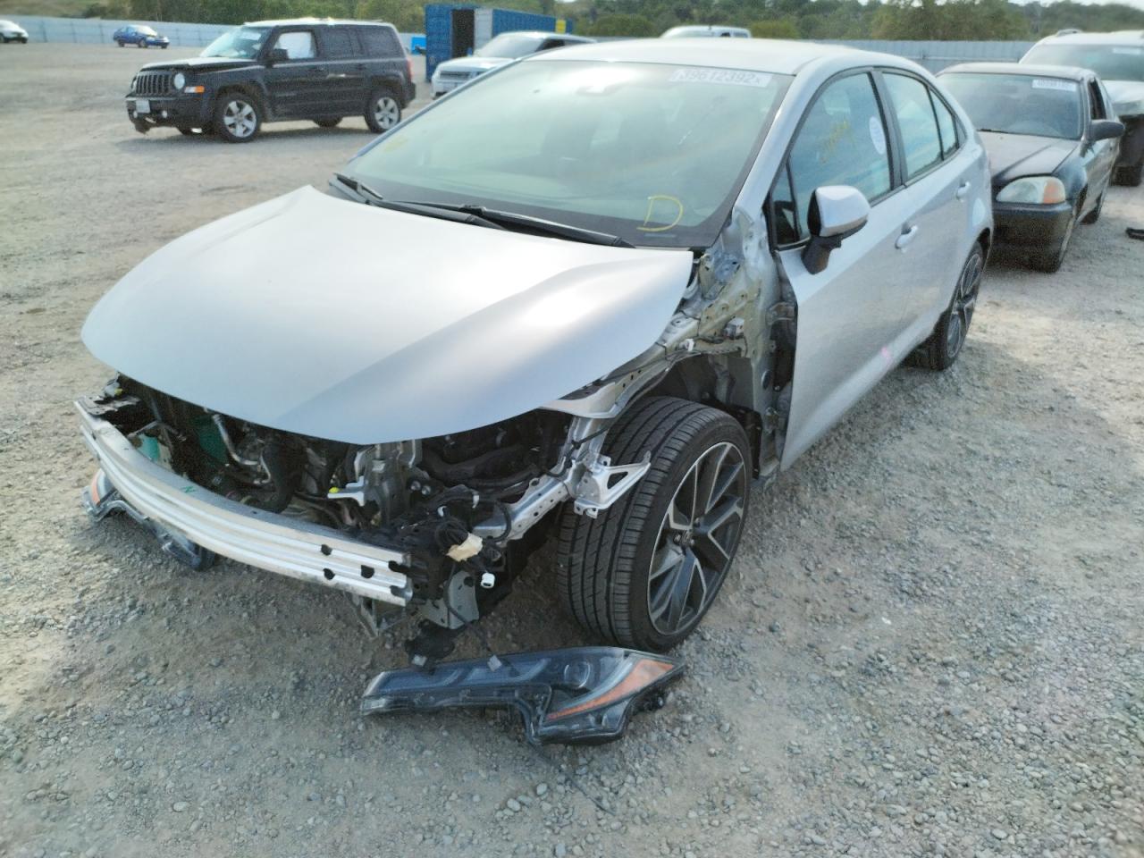 Photo 2 from auction – 2020 TOYOTA COROLLA SE with VIN 5YFS4RCE0LP016251