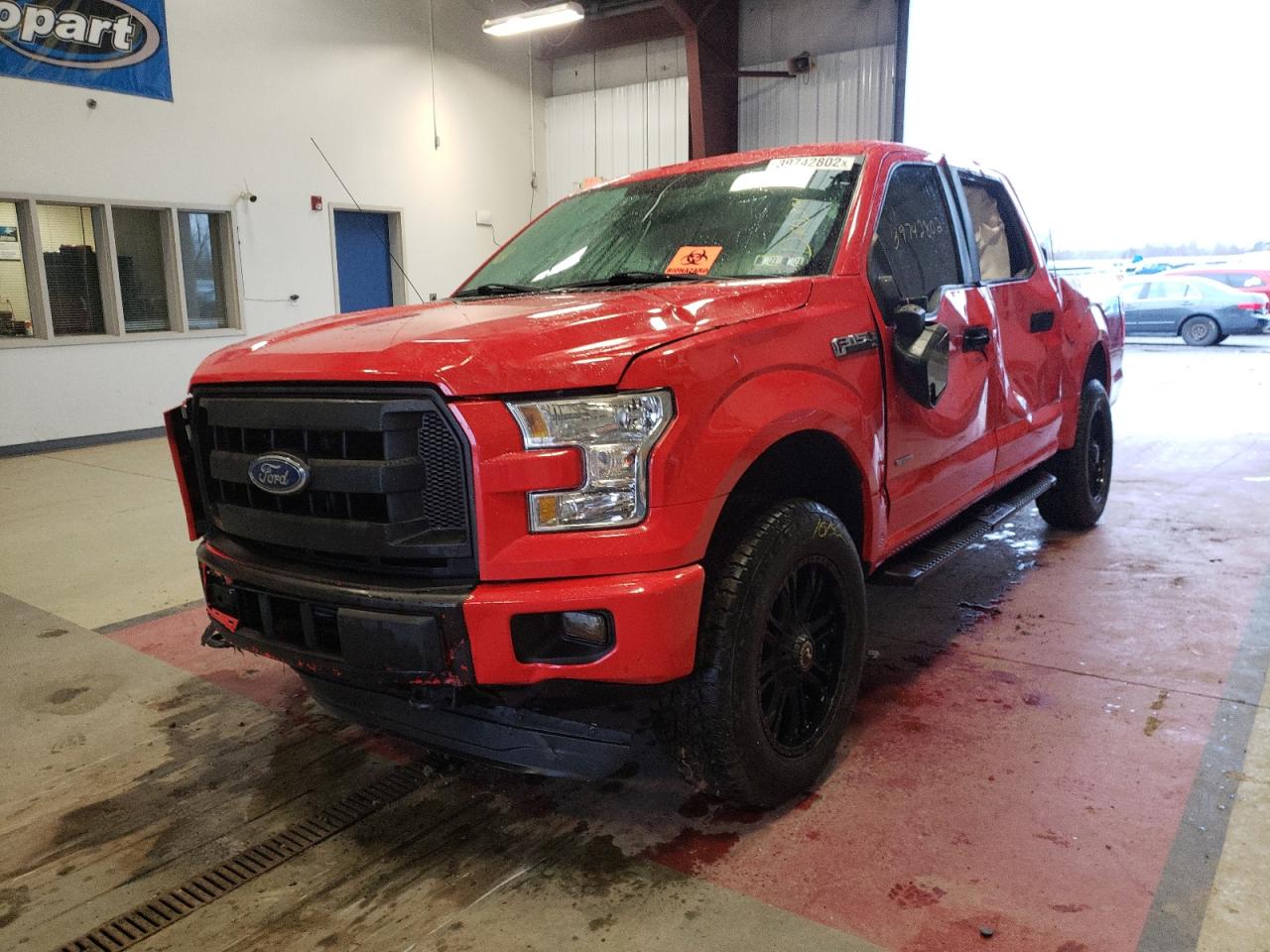 Photo 2 from auction – 2015 FORD F150 SUPER with VIN 1FTEW1EP2FFC73463