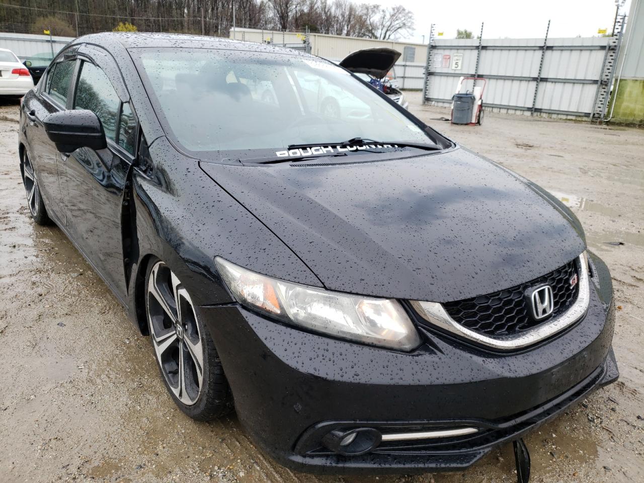 HONDA CIVIC SI 2014 with VIN 2HGFB6E57EH701425 - Photo from auction