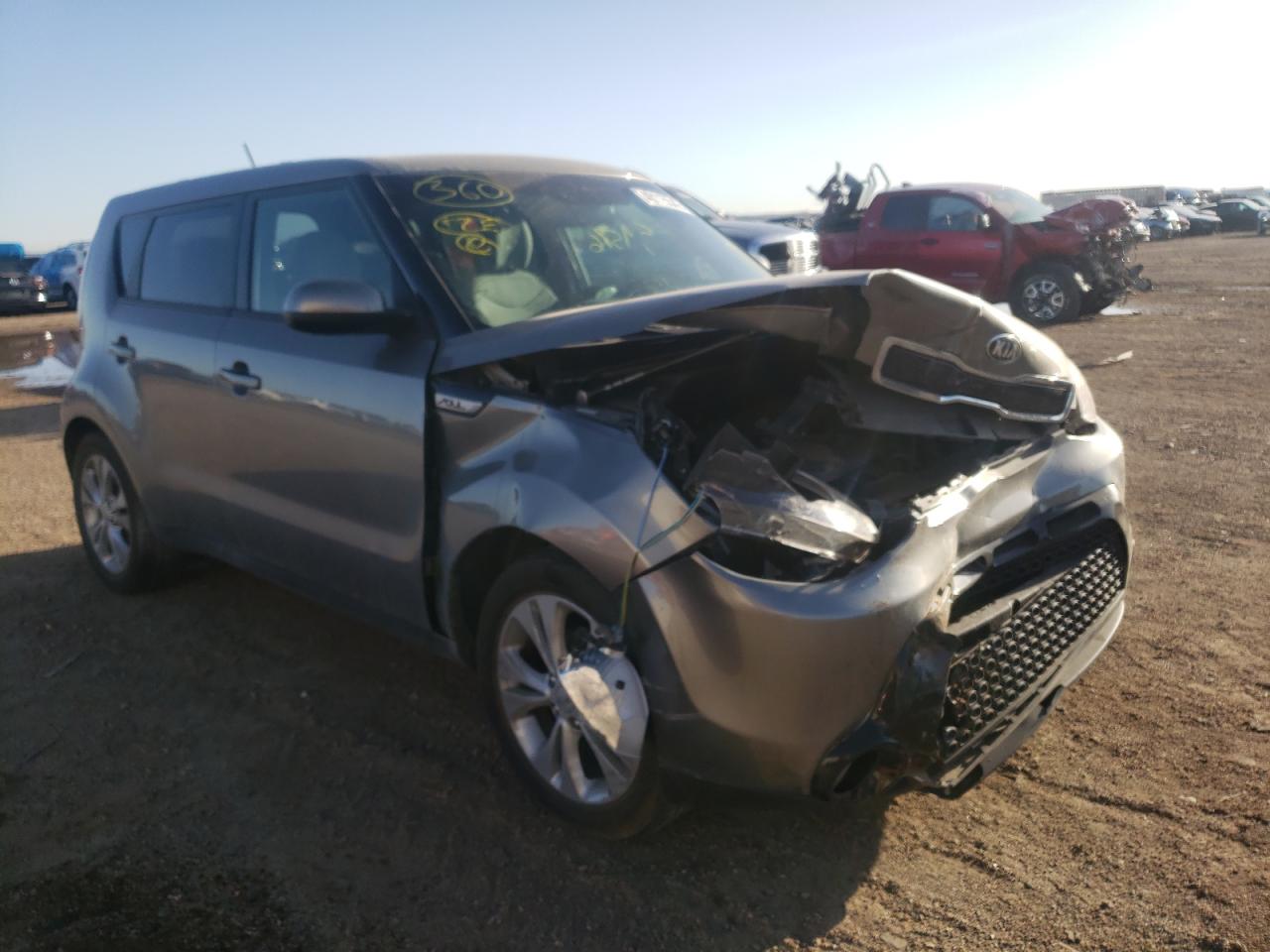 KIA SOUL + 2016 with VIN KNDJP3A52G7250532 - Photo from auction