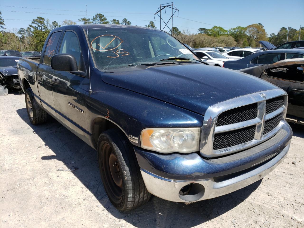DODGE RAM 1500 S 2005 with VIN 1D7HA18D05J566924 - Photo from auction