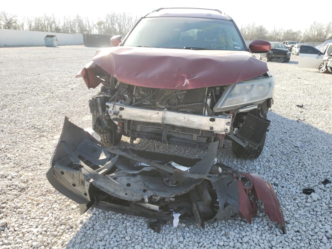 Photo 9 from auction – 2013 NISSAN PATHFINDER with VIN 5N1AR2MN3DC660416