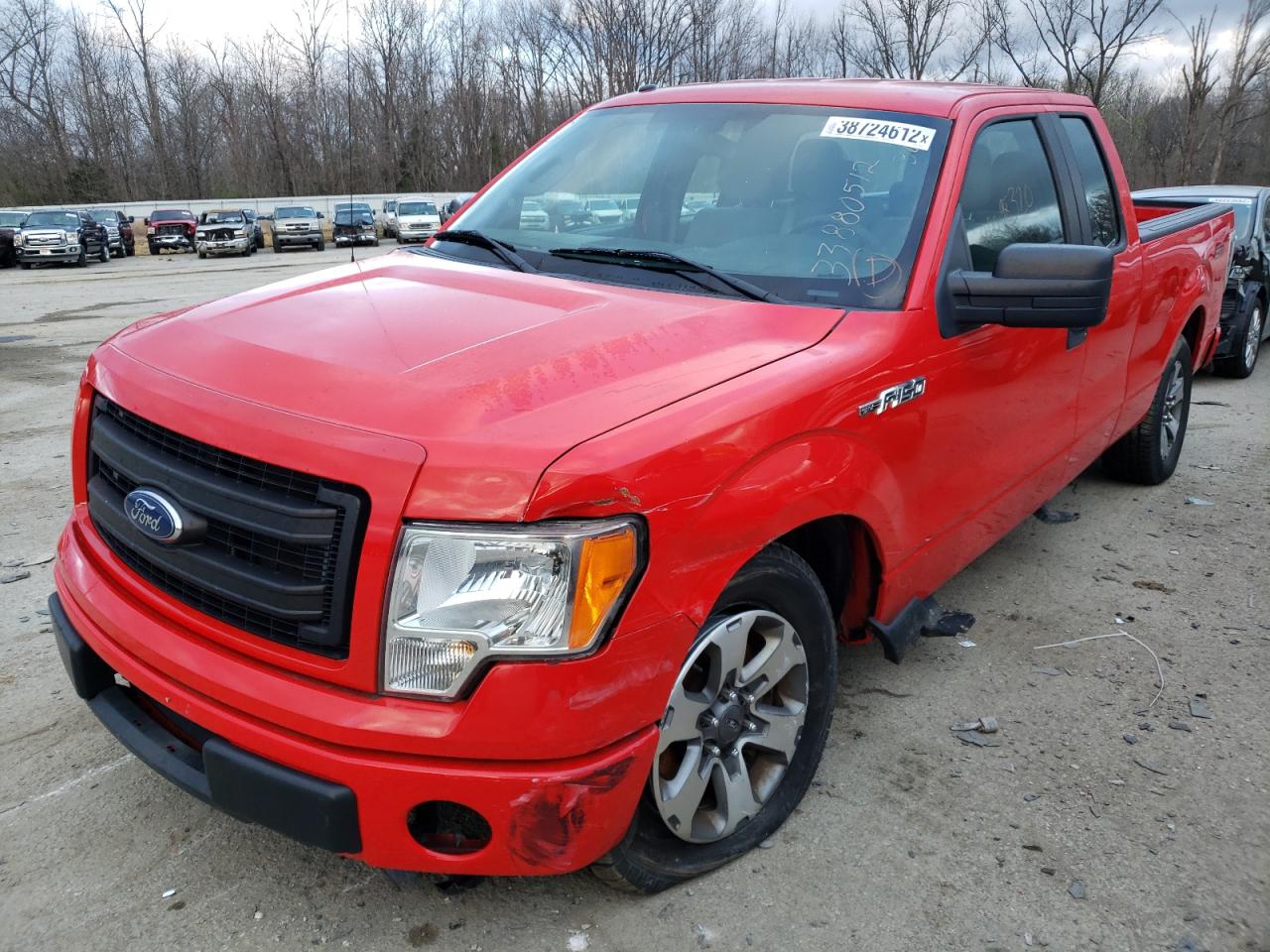 Photo 2 from auction – 2013 FORD F150 SUPER with VIN 1FTFX1CF8DKF76974