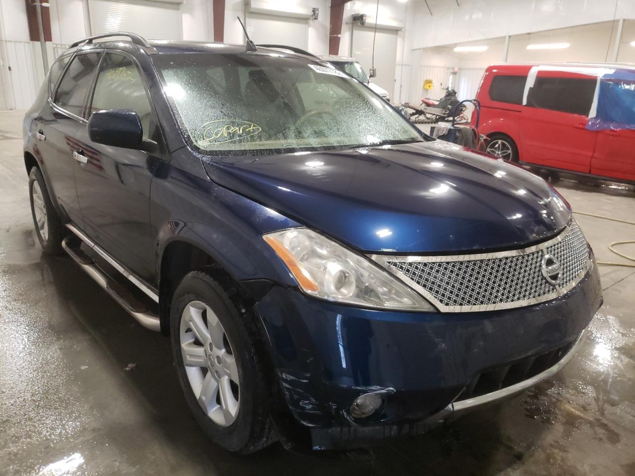 NISSAN MURANO 2006 with VIN JN8AZ08T26W413203 - Photo from auction