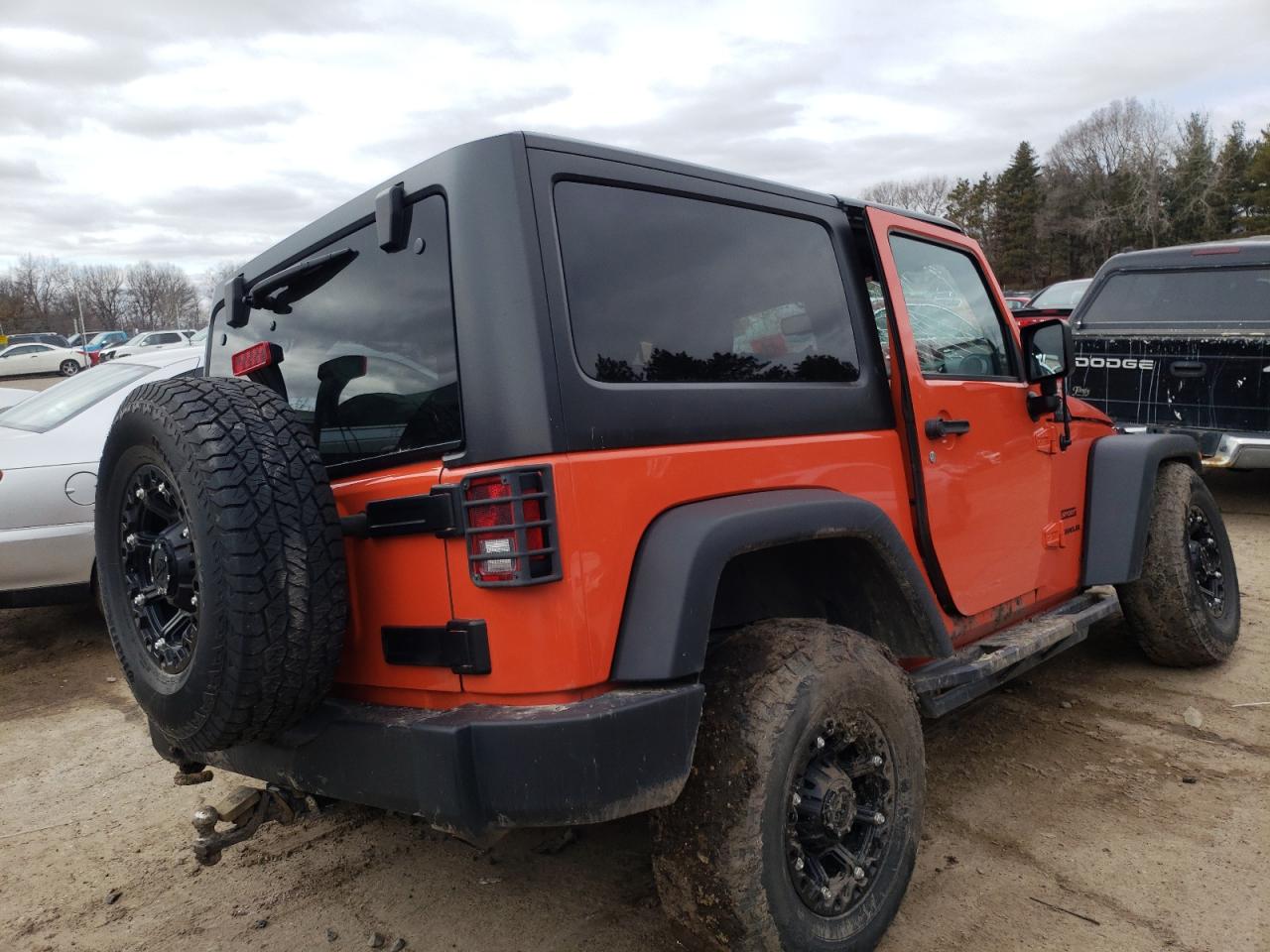 Photo 4 from auction – 2015 JEEP WRANGLER S with VIN 1C4AJWAG2FL617732