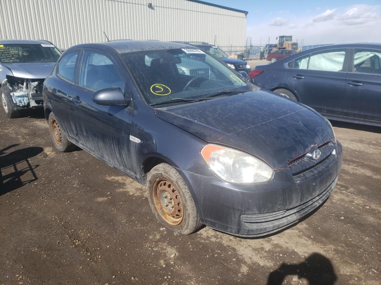 Photo 1 from auction – 2008 HYUNDAI ACCENT BAS with VIN KMHCN35C88U098634