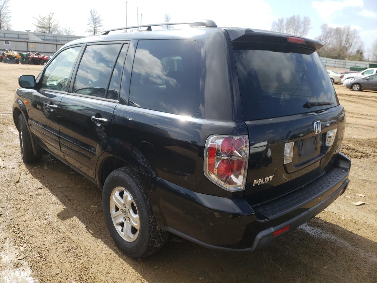 Photo 3 from auction – 2008 HONDA PILOT VP with VIN 5FNYF182X8B037812