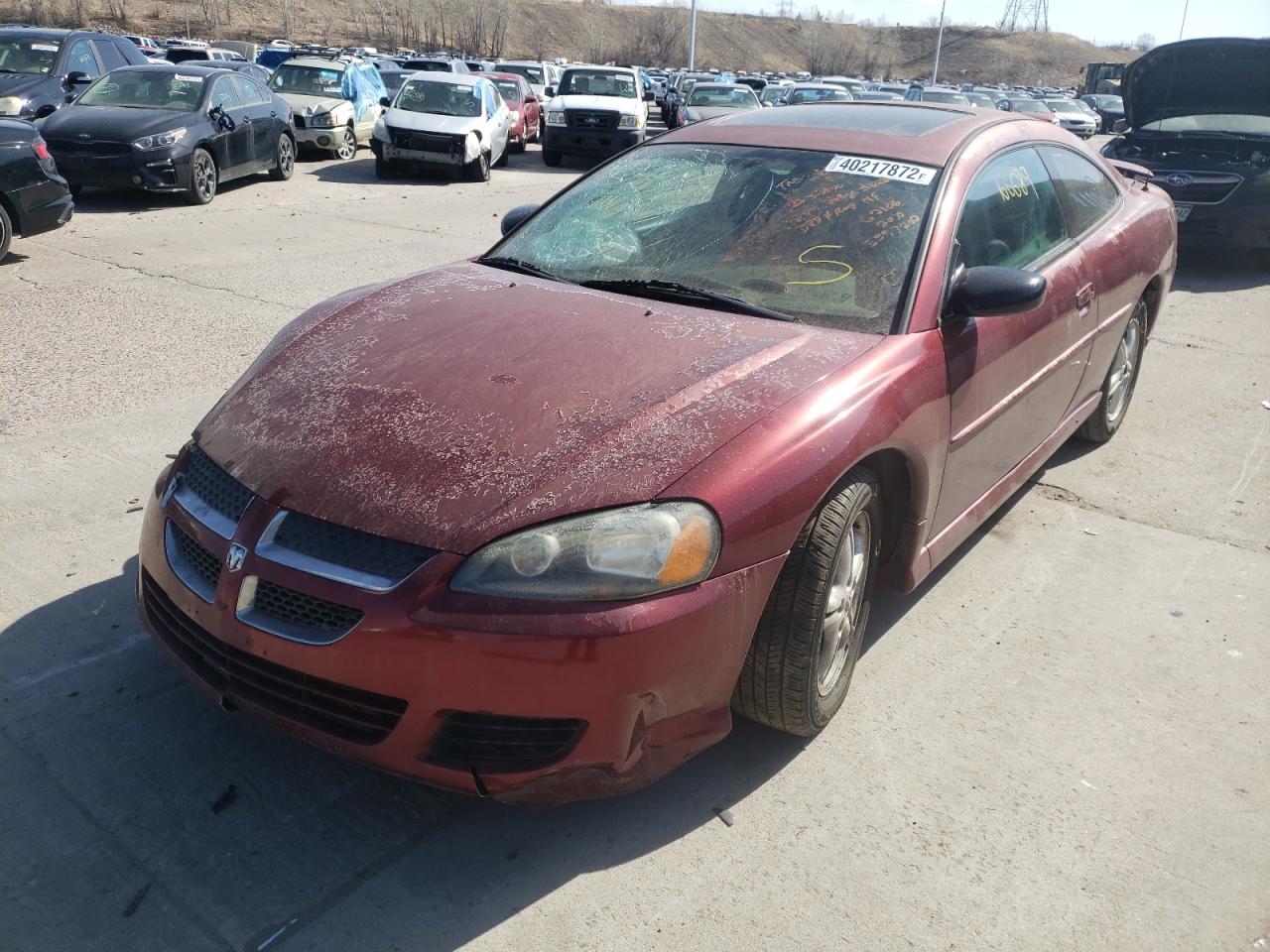 Photo 2 from auction – 2004 DODGE STRATUS SX with VIN 4B3AG42G14E102210