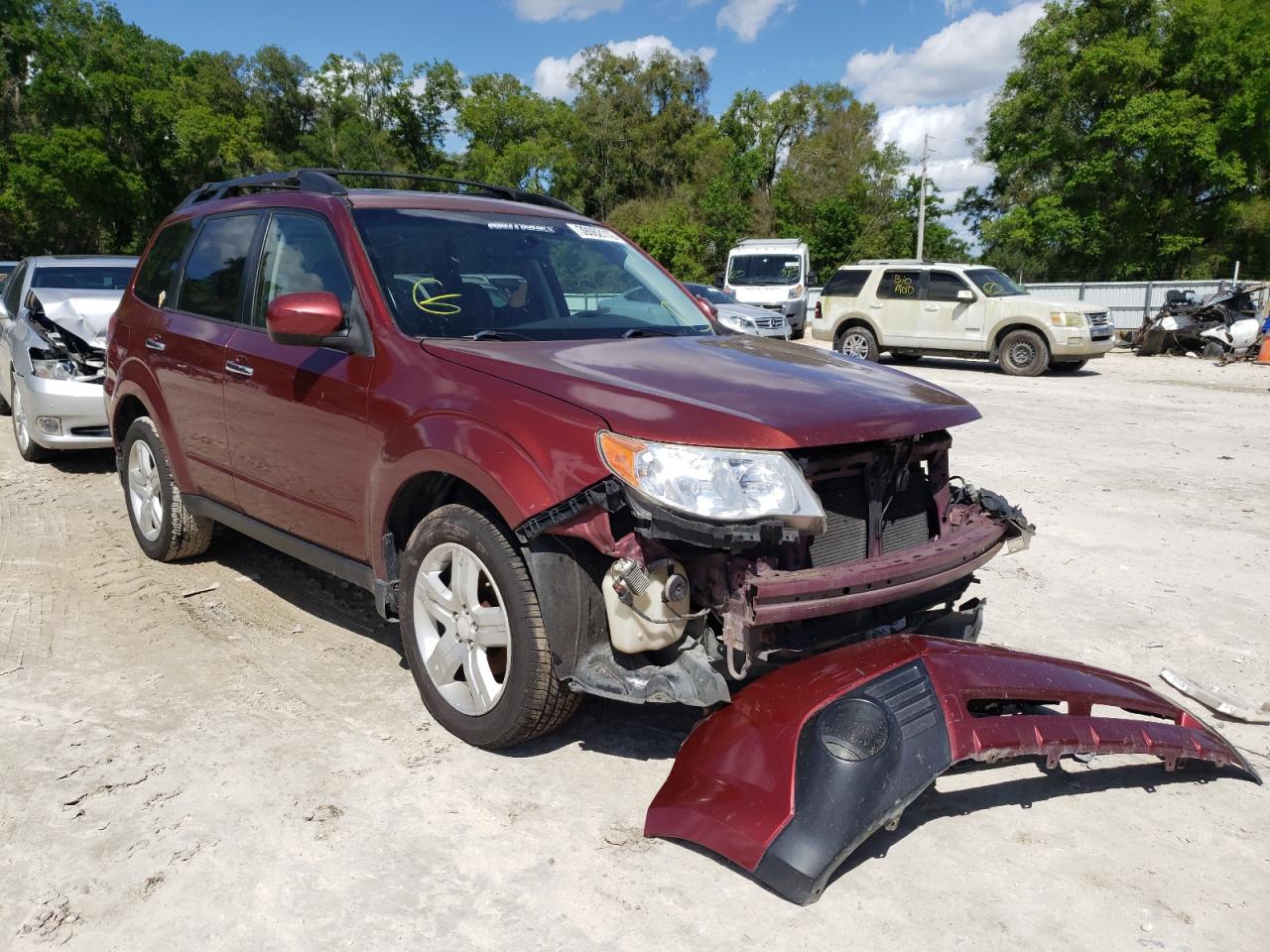 SUBARU FORESTER 2 2009 with VIN JF2SH64609H772128 - Photo from auction