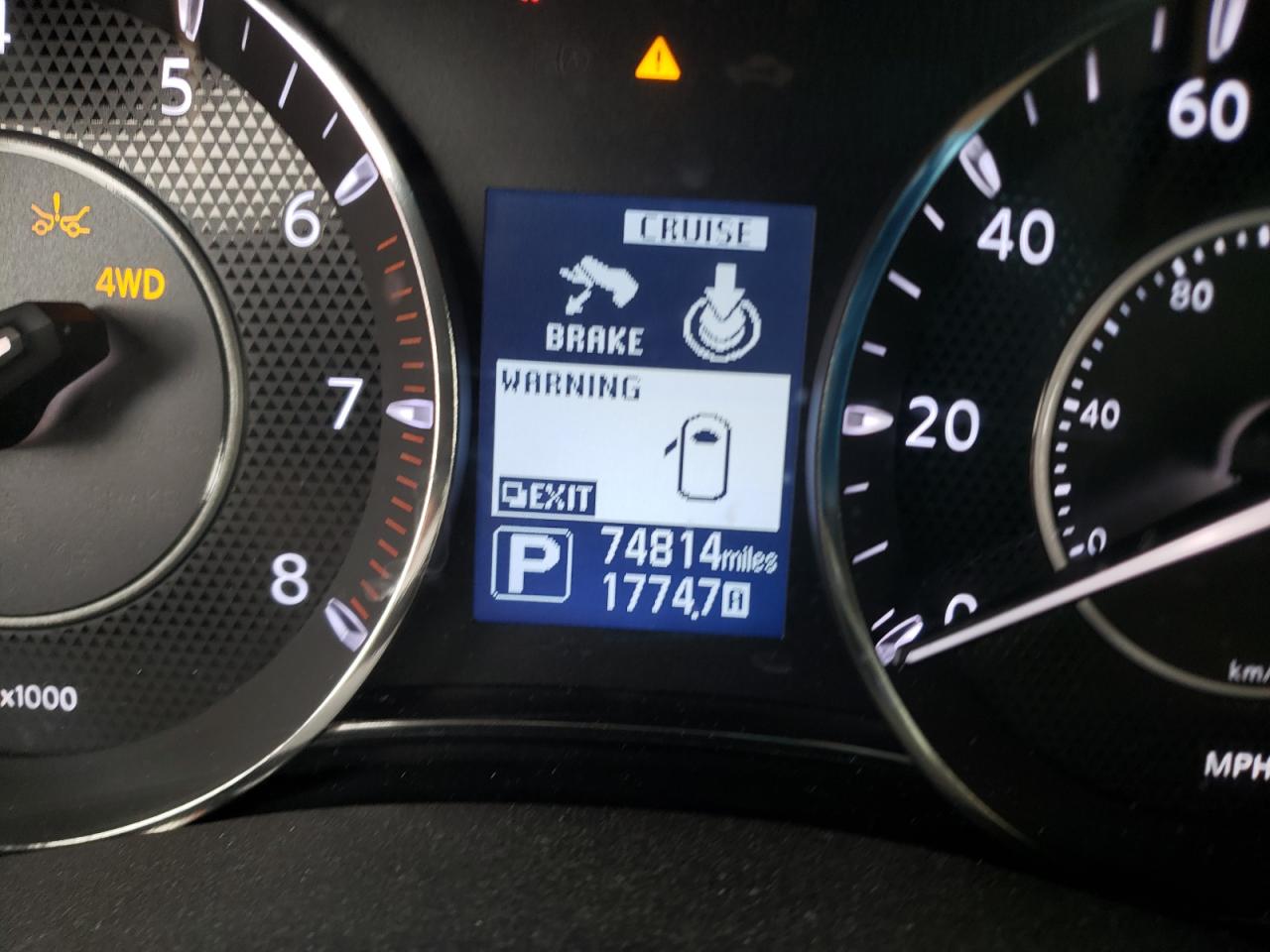 Photo 8 from auction – 2017 NISSAN ARMADA PLA with VIN JN8AY2NE2H9700434